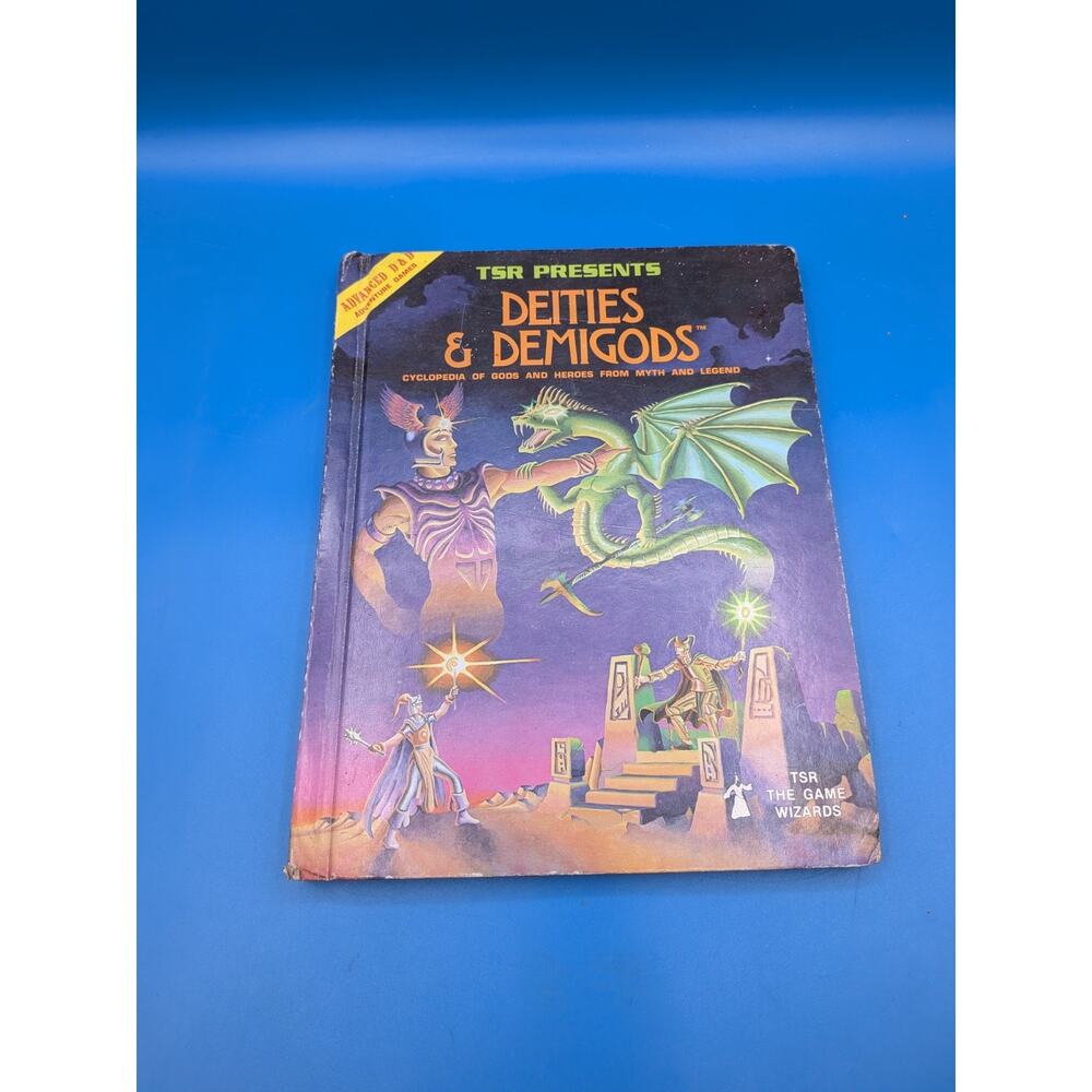 TSR DUNGEONS & DRAGONS DEITIES & DEMIGODS 128 PAGES 1980